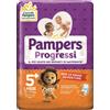 Pampers progressi large pannolino 5+ 13-27kg 19 pezzi