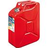 Lampa 67004 Premium, tanica Carburante in Metallo - 20 L - Rosso