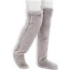 YUYTE Calzini in Peluche Sopra il Ginocchio, Calzini Sopra il Ginocchio in Peluche a Doppia Faccia Winter Home Sleeping S Ck Calzini Morbidi in Peluche per Donne e Uomini, Calzini