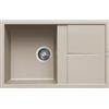 Elleci Lavello Elleci Incasso 1 vasca 79x50 Unico 300 Keratek Champagne LKU30095