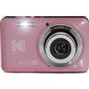 KODAK FOTOCAMERA DIGITALE KODAK PixPro FZ55 Zoom ottico 5x, 16,76 megapixel, Rosa