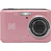 KODAK FOTOCAMERA DIGITALE KODAK PixPro FZ45 Zoom ottico 4x, 16,35 megapixel, Rosa