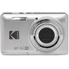 KODAK FOTOCAMERA DIGITALE KODAK PixPro FZ55 Zoom ottico 5x, 16,76 megapixel, Silver