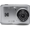 KODAK FOTOCAMERA DIGITALE KODAK PixPro FZ45 Zoom ottico 4x, 16,35 megapixel, Silver