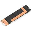 BONKZEBU per Dissipatore di Calore SSD in Lega di Alluminio Premium Coperchio Durevole per Dissipatore di Calore SSD per Nvme M.2 NGFF XPS 15