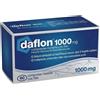 SERVIER ITALIA SpA Daflon 1000 mg | Farmaco Vasoprotettore | 60 Compresse Rivestite