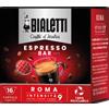 Bialetti Box 16 Capsule Caffè Bialetti Miscela ROMA originale