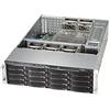 Supermicro SC836BE1C-R1K23B Mensola Nero 1200 W - Case per computer (scaffale, server, nero, ATX, EATX, 1200 W, 2,5,3,5)
