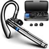 Boytond Cuffie Bluetooth 5.4 CVC8.0 con cancellazione del rumore, 100 ore, senza fili, con doppio microfono, scatola di ricarica LED, connessione a due dispositivi, vivavoce, per auto, lavoro, ufficio