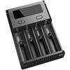 Nitecore New i4 Versione 2016 Caricabatteria per batterie Li-Ioni-LiPO4 Ni-MH Ni-Cd
