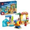 LEGO Disney Beach Fun with Lilo & Stitch - Educational Toy w/ 2 Shops, Spacesh