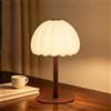 Hifree Lampada da tavolo ricaricabile, dimmerabile, con controllo touch e funzione di memoria, impermeabile IP65, LED RGB che cambia colore, luce d'atmosfera per bagno, camera da letto, soggiorno