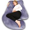Generic Cuscino per gravidanza per dormire, cuscino per il corpo a forma di U, 160 cm, cuscino premaman per dormire tutto il corpo, cuscino essenziale per la gravidanza, cuscino per maternità, cuscino per il