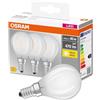 Osram BASE CLAS P Lampada LED E14, 40 W, Luce calda, 3 Unità (Confezione da 1)