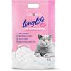 Cat&Rina Lettiera per Gatti ai Cristalli di Silicio al Profumo di Talco Anallergica e Batteriostatica