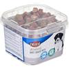 Trixie Junior Soft Snack Dots con Omega3, 140 g | Gustoso snack igiene dentale con carne - Per pulire i denti e premiare