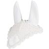 HKM, 3387, zanzariera a Cuffia per Orecchie, Colore: Bianco/Bianco, purosangue