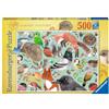 Ravensburger - Puzzle I Visitatori del Giardino, 500 Pezzi, Idea regalo, per Lei o Lui, Puzzle Adulti