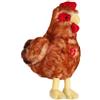 Gipsy Peluche Poule rousse sonore - GIPSY TOYS - 22 cm