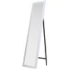 King Collection S1710527 Specchio da Pavimento con Cornice, Bianco, 30X150H