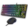 THE G-LAB Kit tastiera e mouse da gaming - THE G-LAB - MERCURY EX COMBO - Tastiera meccanica con switch rossi - Mouse da 7200 DPI