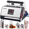 VEVOR Termopressa per Sublimazione Bicchieri Capacità Max 1183 ml, Pressa Manuale Trasferimento Termico con Nastro Adesivo e Guanti, Impostazione Temperatura e Tempo, per Disegni Bicchieri Tazze Mug