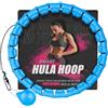 Active 100 K-MART Hula Hoop ponderato, Infinity Smart Hula Hoops con 16 Contatori, Massaggio automatico a 360 gradi, Infinity Hoop per adulti, Attrezzature per il fitness per la perdita di peso
