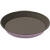 Guardini, Stampo crostata Ø 28 cm, Acciaio con rivestimento antiaderente, Rosa, Made in Italy, Linea Bon Ton
