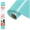 Siser EcoStretch Verde Giada, 30cm x 0,5mt, vinile termotrasferibile termoadesivo per la personalizzazione di capi d'abbigliamento e indumenti sportivi, materiale per hobby creativi