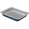 Guardini, Lasagnera 24x32 cm, Acciaio prodotto con ridotte emissioni di CO2 con nuovo rivestimento PFAS free, Grigio/Blu, Made in Italy, Linea XBake