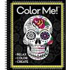 Color Me! - Adult Coloring Book (Skull Cover - Includes a Variety (Anello, filo)