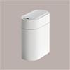 RICICLA FACILE Cestino Pattumiera Automatica Sensore 9Lt Bianco Forma Ovale con Autoassorbimento del Sacchetto JAH6737
