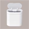 RICICLA FACILE Cestino Pattumiera da Bagno con Sensore Automatico 5Lt Bianco JAH5711