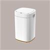 RICICLA FACILE Cestino Pattumiera Automatico con Sensore da 15 Lt Bianco Dorato JAH5912