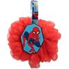 MARVEL - Fiore da Doccia Spider-Man - Schiuma Abbondante, Pulizia Corpo, Bagno - Rete Resistente con Cordino - Accessorio Ufficiale Marvel - Idea Regalo Originale per Bambini e Adulti
