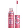 NYX Professional Makeup Bridgerton Royal Butter Gloss, Gloss Labbra Non Appiccicoso, Colore Nude Brillante e Elegante, Formula Vegana a Lunga Tenuta, Shade: 01 Angel Food Cake, 8 ml