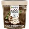Garnier GOOD Colore permanente per capelli 6.0 Mochaccino Marrone - Colorazione senza ammoniaca, fino al 100% copertura grigia, 1 pezzo.