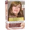 L'Oreal Paris L'Oréal Paris Colorazione Permanente, Copertura dei Capelli Bianchi a Lungo, Risultato Naturale e Luminoso, Formula senza Ammoniaca, Excellence Universal Nude, Tonalità: Biondo (7U)