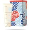 Pupa Crema Corpo Flower Artist Body Lotion Mandarino, Loto, Muschio e Legni Bianchi - Kit con Scatola Colorata in Metallo Idonea al Contatto con gli Alimenti, Idea Regalo (004 Crystal Lotus, 200ml)