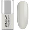 Semilac S110 Smalto UV 3 in 1 One Step Glossy The White 7 ml - Smalto gel UV bianco con base & top coat | Lucido e tenuta 21 giorni | Facile da applicare senza scheggiature