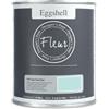 FLEUR DESIGNER'S PAINT | EGGSHELL Smalto Multisuperficie Satinato, Senza Carteggiare, 750 ml, F49 Cape Town Blue, a Base Acqua, Lavabile, Altissima Resistenza, Interno - Esterno, Pareti - Mobili