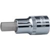 KS Tools 918.1607 1/2 Bussola p.viti a esagono incassato CHROME corta,7mm