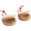 TIGER CAS14-NT Nacchere in legno - percussioni - Due coppie