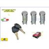 Autokit Serrature per Panda Young Cilindretto Serratura Portiere Cofano Chiavi per kit