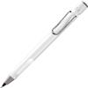 Lamy safari white - Matita meccanica con impugnatura ergonomica e corpo in plastica robusta ASA - ideale per disegnare e scrivere - ricambio M 41 0,5 mm e punta per cancellare inclusi