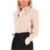 Polo Ralph Lauren Camicia in lino a righe beige