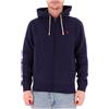 Polo Ralph Lauren Felpa Cruise Navy con zip e cappuccio