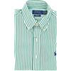 Polo Ralph Lauren Camicia in cotone Custom-Fit a righe verdi