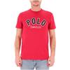Polo Ralph Lauren Maglietta Sunrise Red logo Western