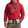 Polo Ralph Lauren Felpa rossa con cappuccio in cotone